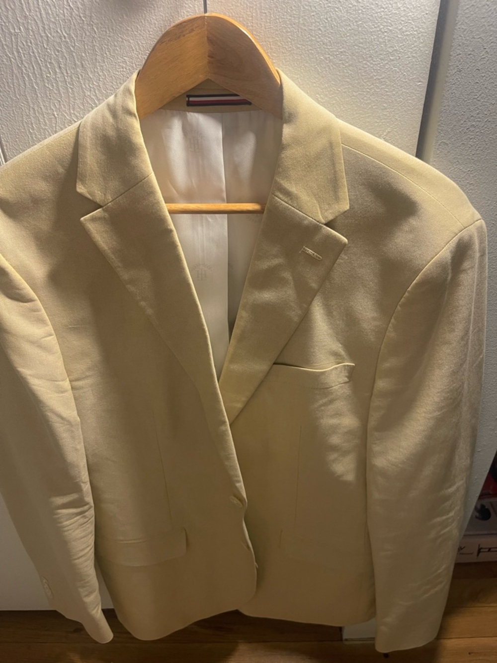 Tommy Hilfiger Light Cream Sport Coat